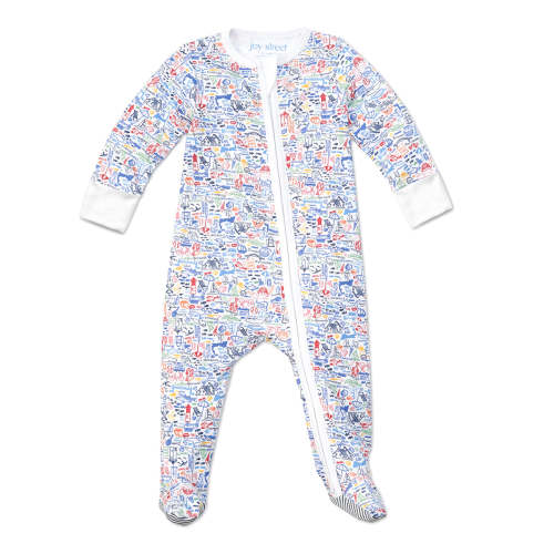Cape Cod Zip Baby Onesie | Joy Street Kids
