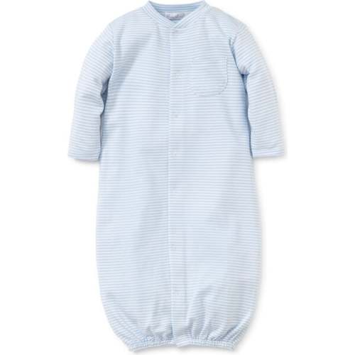 Simple Stripe Converter Gown, Blue - Kissy Kissy | Maisonette