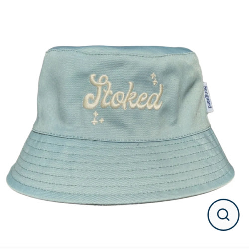 Kai Kids Bucket Hat – Baby & Toddler Sun Hat, Cotton with Chin Strap (6m–5y) | Sunguard Swim
