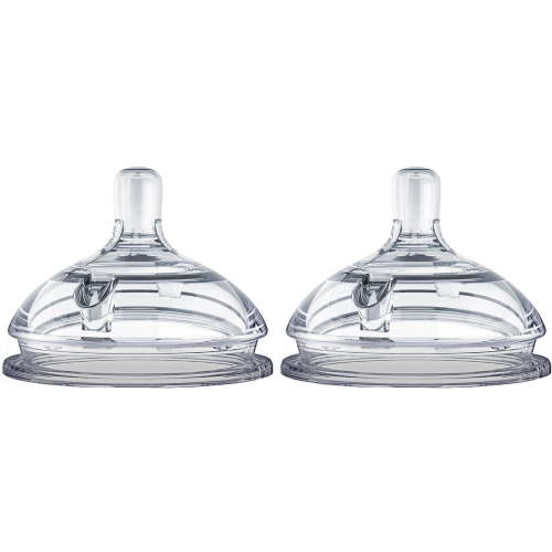 Comotomo Replacement Nipples in Fast Flow for Ages 6+ Months : 2 Count