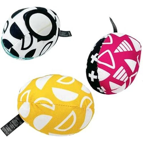 MamaRoo Replacement Toy Balls for Mamaroo 4moms Swing,More Choices for Interactive and Reversibletoy Balls That Complement The MamaRoo with Dark Grey Cool Mesh Fabric.