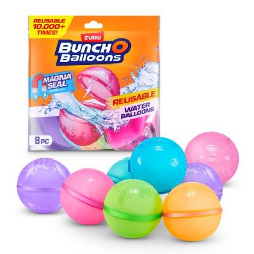 Bunch O Balloons Reusable Water Balloons Toys - 8pc