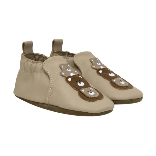 Bear Hugs Soft Soles Tan – Robeez