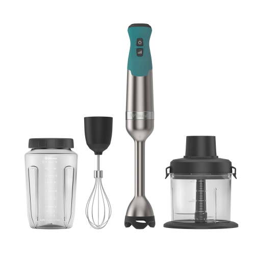 Vitamix 5 Speed Immersion Blender Bundle with Attachments (4pc) Emerald