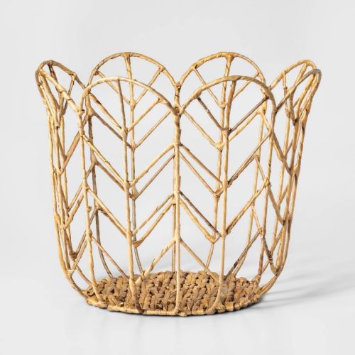 Tulip Shaped Kids' Woven Basket - Pillowfort™, Size: Large