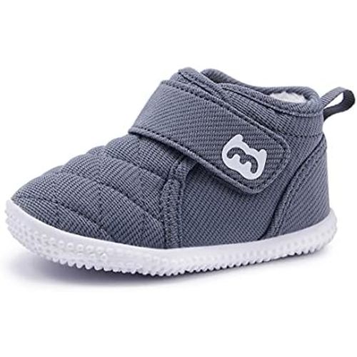 BMCiTYBM Toddler Baby Winter Snow Boots Boy Girl Faux Fur Warm Non Slip First Walking Infant Shoes