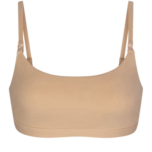 FITS EVERYBODY MATERNITY NURSING SCOOP BRALETTE | CLAY