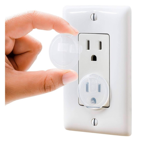 Clear Outlet Covers (50 Pack) Value Pack – Baby Safety Outlet Plug Covers – Durable & Steady – Child Proof Your Outlets Easily