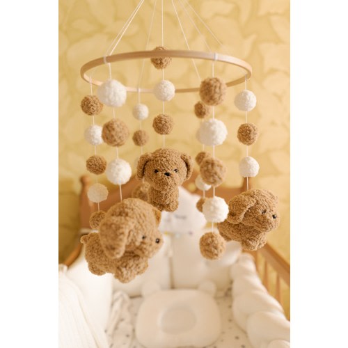 Goldendoodle baby mobile