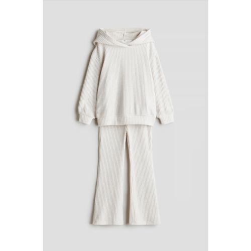 2-piece Hoodie and Leggings set, White - size 5T