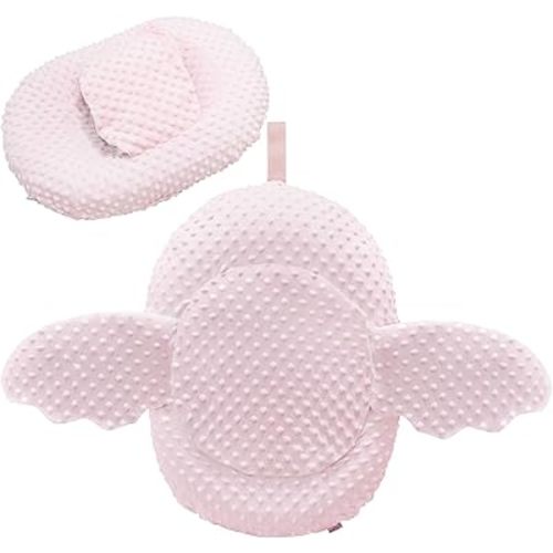 KAKIBLIN Inflatable Bathtub Baby Bath Bather, Bathtub Bather, Inflatable Baby Bather, Swaddle Wings and Storage Bag, Portable Travel Baby Bathtub for Newborns and Infants 0-6 Months