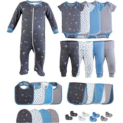 Baby Girl Clothes - Layette Gift Set for Baby Boys, Fits 0 to 3 Months Baby,Newborn Clothes & Accessories Set
