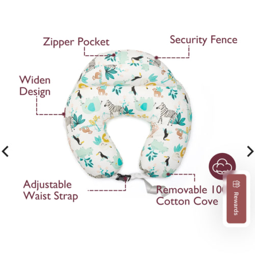 Momcozy Adjustable Nursing Pillow