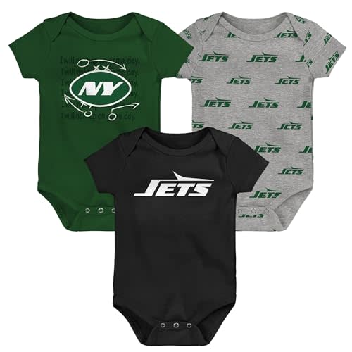 Outerstuff Newborn & Infant NFL Team Starter 3-Pack Bodysuit Set