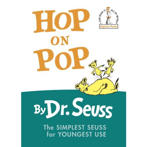 DR SEUSS: Hop on Pop: The Simplest Seuss for Youngest Use (Large type / large print edition) (Hardcover)