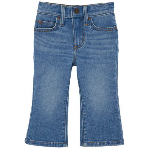 Wrangler Infant Girls' Medium Wash Bootcut Stretch Denim Jeans | Boot Barn