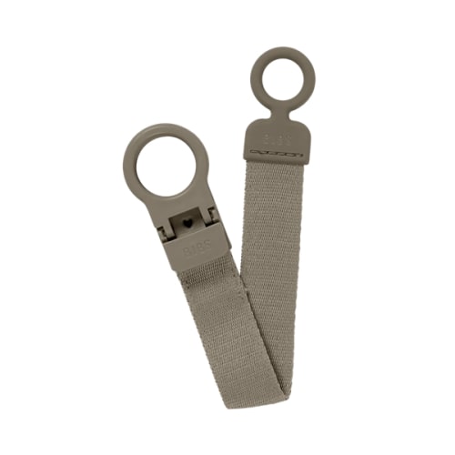 Pacifier Clip Loop - Dark Oak – Bibsworld store US