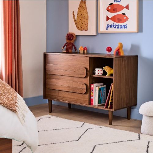 Kids Gemini Dresser w/ Cubbies (48")