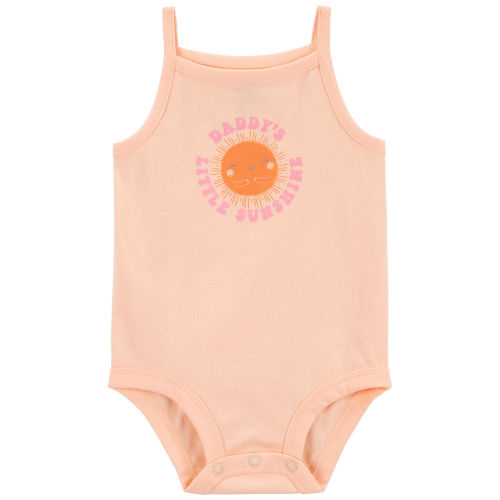 Baby 'Daddy's Little Sunshine' Sleeveless Bodysuit