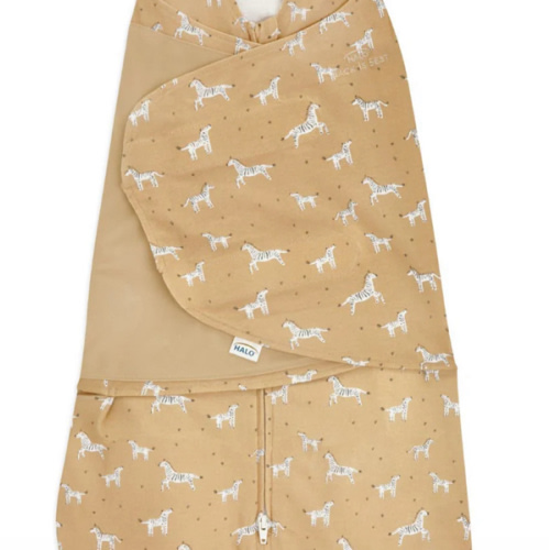 100% Cotton Baby Swaddle Serengeti Sun | Newborn | HALO US