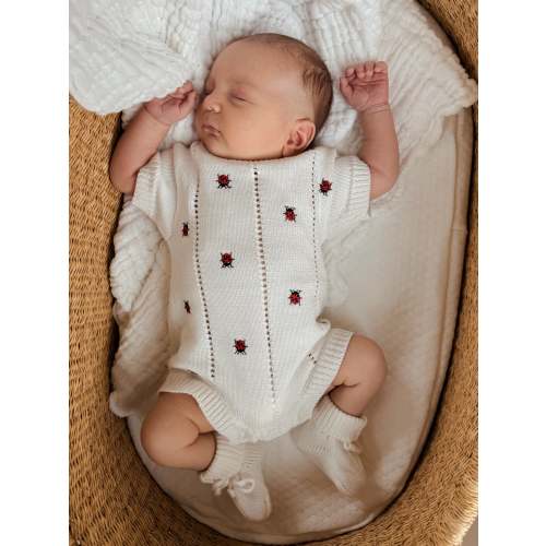 Ladybug Organic Romper