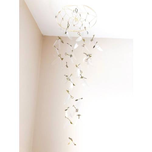 Dream Mobile , Flying Keys, Decor Mobile,Hanging Baby Mobile, Nursery Mobile, Party Decor, office mobile