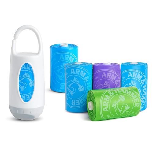Munchkin® Arm and Hammer Diaper Bag Dispenser and 72 Diaper Disposal Bags