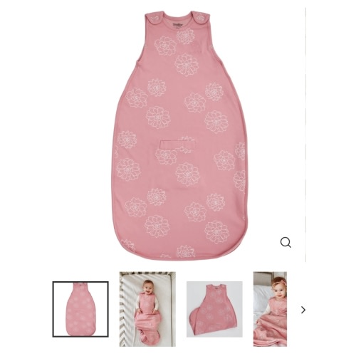 4 Season® Ultimate Baby Sleep Bag, Merino Wool & Organic Cotton, Succulent