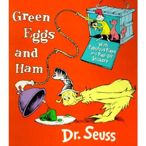 Green Eggs and Ham: With Fabulous Flaps and Peel-Off Stickers (Green Eggs and Ham Novelty Books) | Browseabout Books