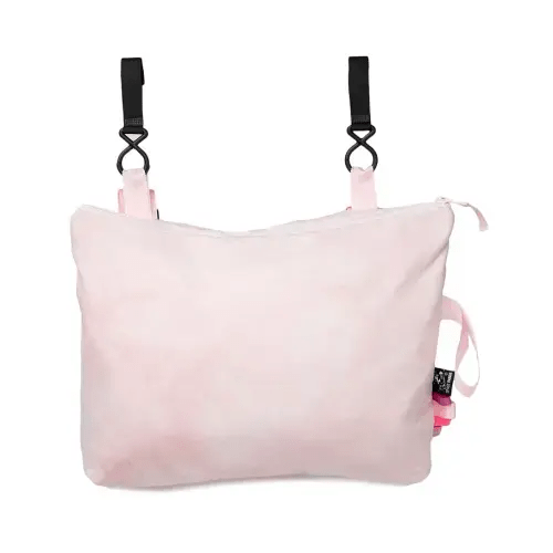 Stroller Bag, Pink Tie Dye Space Panda - Nik's Naks