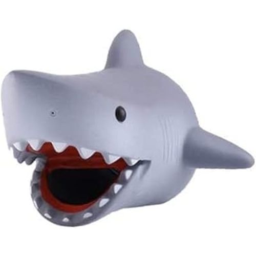 Children's Bath Spout Cover for Baby Kids Toddler Bathroom Bathtub Fun Safety Child Kitchen Accessories (Grey Shark)