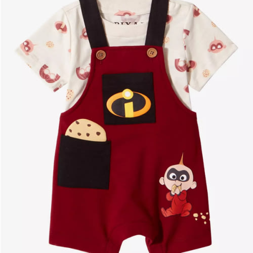 Disney Pixar The Incredibles Jack-Jack Cookie Infant T-Shirt & Overall Set — BoxLunch Exclusive | BoxLunch