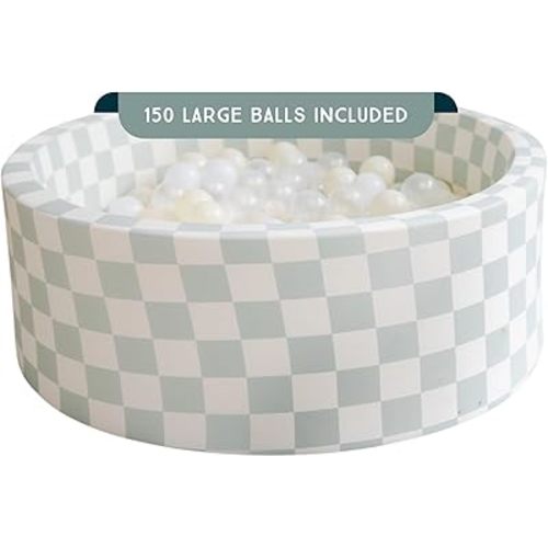 Ball Pit for Babies 6 Month to 6 Years Old with 150 Balls Included - Ball Pit for Toddlers 1-3 - Baby Ball Pit with Balls Included