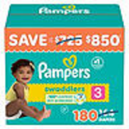 Pampers Swaddlers Diapers, Sizes Newborn-8 - Sam's Club