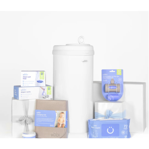 Ubi diaper pail gift set