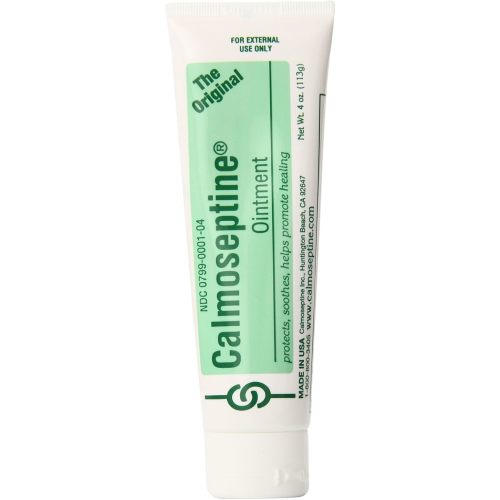 Calmoseptine Ointment Tube 4 Ounce (Pack of 2)