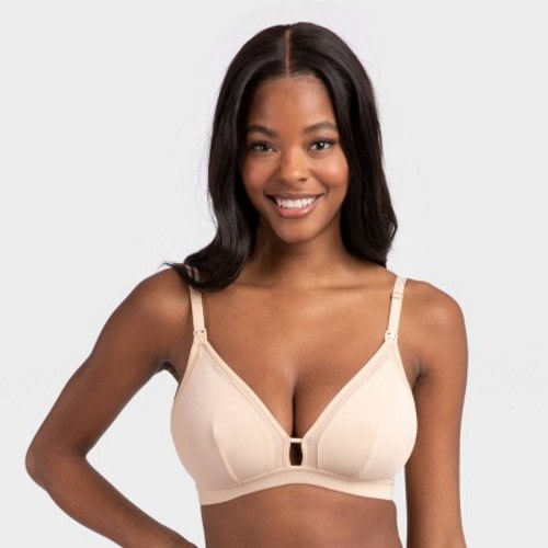 All.you.lively Busty Mesh Trim Nursing Bralette