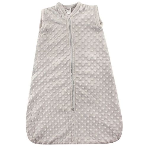 Hudson Baby Infant Plush Sleeping Bag, Sack, Blanket, Light Gray Dot Mink, Size: 6-12 months