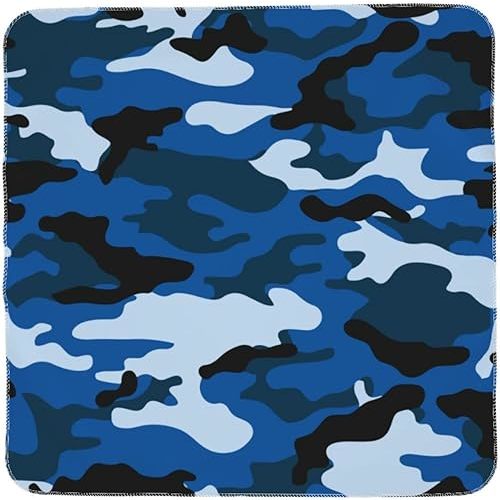SEAEAGLE Blue Camo Baby Blanket Receiving Blanket for Newborn Infant Swaddle Cover Toddler Neutral
