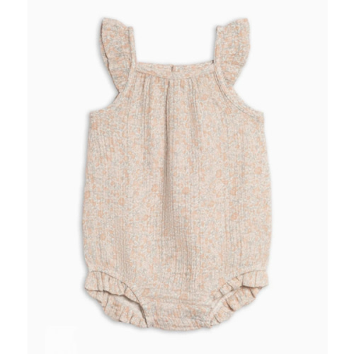 Sandra Muslin Tank Bubble Romper | Caro Bambino