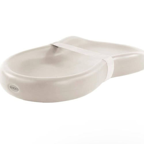 Keekaroo Peanut Changer Vanilla – The Original Made in USA easy-to-clean changing pad and The only shell over foam, fully impermeable to fluid