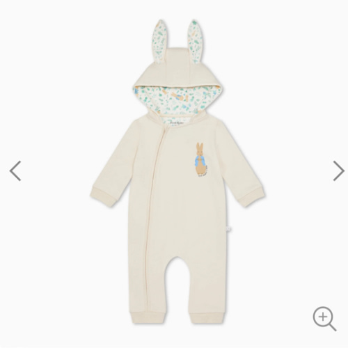 Peter Rabbit Hooded Jumpsuit | Organic Baby Clothing | MORI US