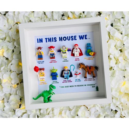 In This House We… Toy Story Gift Frame (Oak)