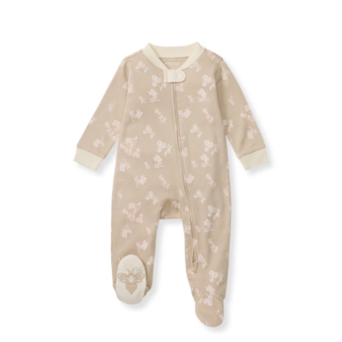 Whimsical Floral Organic Cotton Sleep And Play