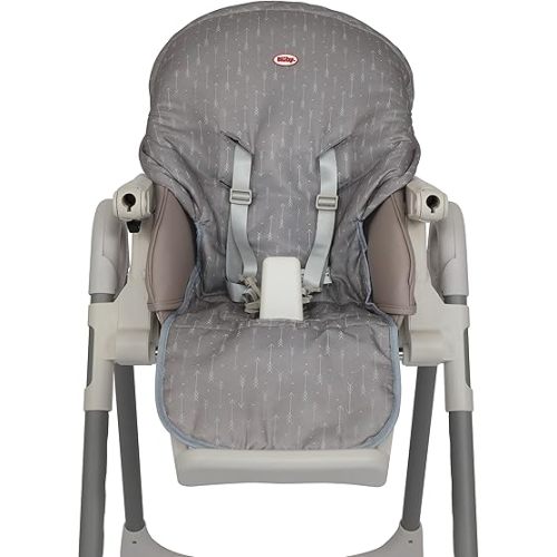 Nuby Baby High Chair Cover - Protects from Spills and Crumbs - Water Resistant for Easy Cleanup - Arrow Print
