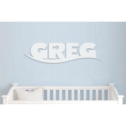 Kid Room Decor- Baby Room Decor- Wooden Name Sign-Wooden Cutout-Nemo-Dory-Finding Nemo Name Sign- Finding Dory Name Sign -