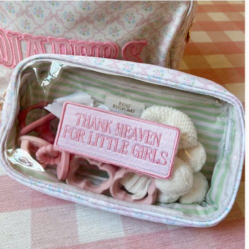 Thank Heaven - Medium Clear Bag – KenzKustomz