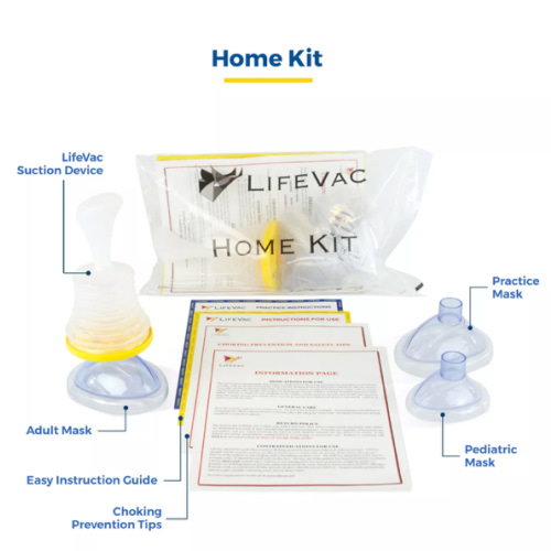LifeVac Home Kit - Toddler and Adult Choking Rescue Device