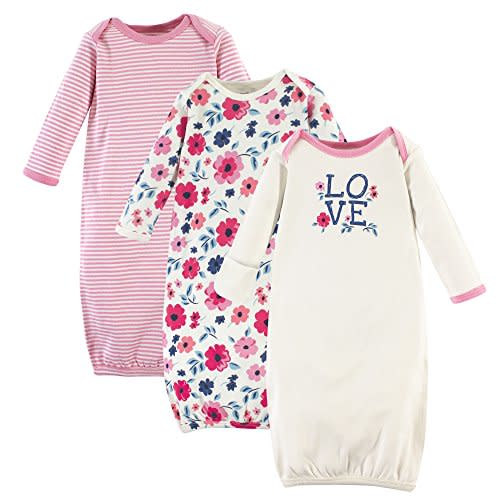 Touched by Nature Unisex Baby Organic Cotton Gowns