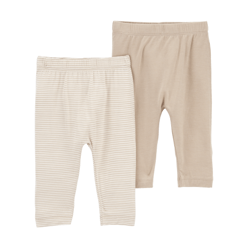 Baby 2-Pack PurelySoft Pull-On Pants - Carter's | Carter's